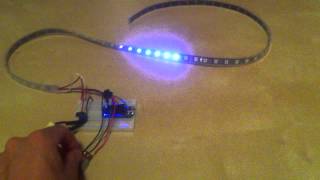 LED Strip trail effect [upl. by Nnyleuqaj192]