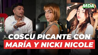 El PICANTE COMENTARIO de COSCU para NICKI NICOLE y MARÍA BECERRA quotCómo se van a enojar asíquot [upl. by Eonak]