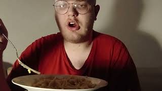 🌵spagetti med kyckling Mukbang🌵 [upl. by Alvord]