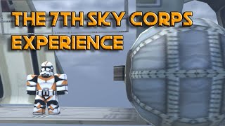 Life of a 7th Sky Corps Trooper  Roblox GAR [upl. by Darej]