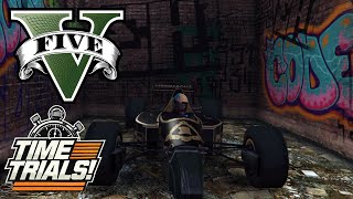 INSANE GTA 5 Formula Kart Challenge Elysian Island II Speed Run Under 15000 [upl. by Dusty250]