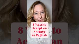 8 Ways to Accept an Apology in English learnenglish [upl. by Alemrac131]