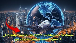 ¡Top Países para Emigrar en 2025 Descubre Dónde Ir Según la Inteligencia Artificial 🌍🚀 [upl. by Bakeman823]