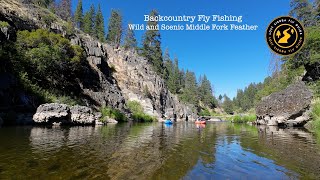 Backcountry Fly Fishing  Wild and Scenic Middle Fork Feather River [upl. by Shaefer]