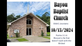 Bayou Baptist Church 10132024 [upl. by Sauer]