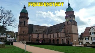 Freudenstadt in the Black Forest historical city tour  Germany 2023 🇩🇪Sightseeing features GoPro8 [upl. by Anyat552]