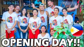 Opening Day Everything That Can Happen Will Opening A Business In Philippines [upl. by Sparke]