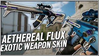 NEW AETHEREAL FLUX  FIRST EXOTIC WEAPON SKIN  IN GAME SHOWCASE  Operation High Calibre [upl. by Lleynad225]