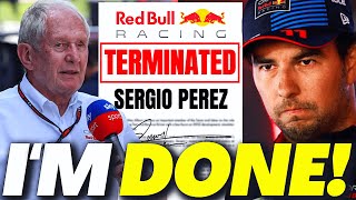 SERGIO PEREZ SHOCKED By HELMUT MARKOS BRUTAL DECISION After DISASTROUS Austin GP [upl. by Ahsanat]