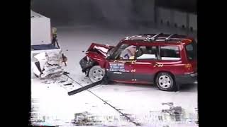 Dateline IIHS Crash Tests 2002 Small SUVs SOUND CRASHES [upl. by Jacquelynn]