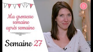 27ème semaine de grossesse – Le sommeil pendant la grossesse [upl. by Nosnah388]