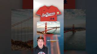 I designed a new City Connect uniform for the San Francisco Giants mlb baseball [upl. by Tomas]