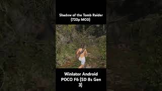 Shadow of the Tomb Raider on Android POCO F6 Winlator offline [upl. by Coumas]