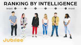 Strangers Rank Their Intelligence  IQ vs First Impressions [upl. by Boorman]