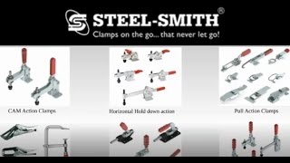 introduction to steelsmith toggle clamps by Anemo Engineering [upl. by Heron]