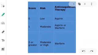 CHADS2 score  Atrial Fibrillation  Clinical case  CVS [upl. by Alodi]