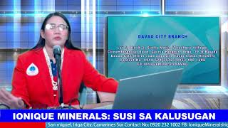 IONIQUE MINERALS SUSI SA KALUSUGAN  December 6 2024 [upl. by Shriver]