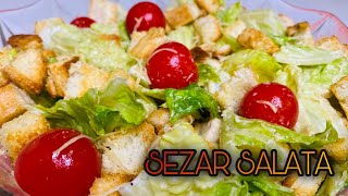 Salataların Şahı 💯 SEZAR SALATA 🥗 [upl. by Flanigan926]