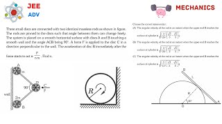 JEE Adv Good Problems Of Mechanics [upl. by Leirbaj]