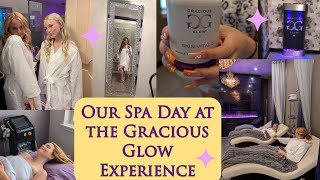 Luxurious Spa Day at Gracious Glow with Vestalyn Hannah and Reagan  Wilmington NC Vacation Vlog [upl. by Merchant511]