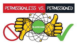 Crypto Education  Permissioned vs Permissionless Blockchains Explained  Animation  Cryptomatics [upl. by Arada]