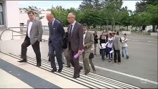 Visite du préfet de lHérault au collège Les Escholiers [upl. by Eignat]