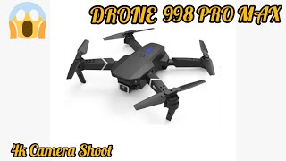 998 Pro Max Fordable Drone Unboxing amp Full Review applesmartwatch smartphone [upl. by Anastasie]