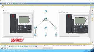 Configuring VoIP Phones in Cisco Packet Tracer [upl. by Auop]