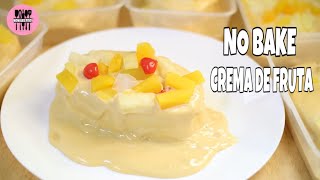 CREMA DE FRUTA  NO BAKE CREMA DE FRUTA  NO BAKE CHIFFON  PANG NEGOSYO  PANLASANG PINOY [upl. by Felita110]