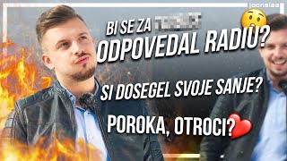 Radijskemu voditelju je to BOLJ pomembno kot RADIO🎙️😲l Matic Herceg 24 Vprašanj [upl. by Nitz916]