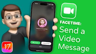 How to Leave a FaceTime Video Voicemail on iOS 17 [upl. by Blanc]