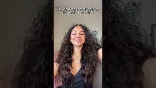 Un cepillo alisador un resultado increíble ✨ shorts beauty haircare cabello shortsviral [upl. by Weinrich]