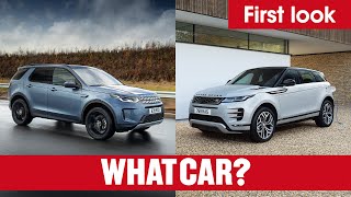 2020 Range Rover Evoque amp Land Rover Discovery Sport plugin hybrid SUVs REVEALED  What Car [upl. by Oelak]