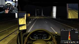 Helsingborg to Gedser  Euro Truck Simulator 2  Logitech g29 [upl. by Descombes910]