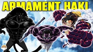 All 4 Basic and Advanced Techniques from Armament Haki [upl. by Sirtemed599]