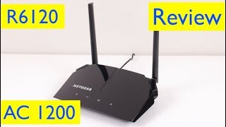 Netgear AC1200 Router Setup and Review  Model R6120100NAS [upl. by Clapper]