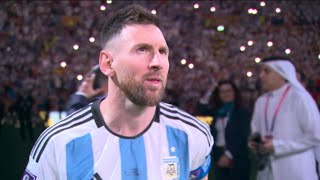 Lionel Messi vs France World Cup 2022 Arabic Commentary  HD 1080i [upl. by Enoyrt43]