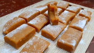 SQUASH  KALABASA FUDGE no bake no steam dessert fudge [upl. by Ahsieker]