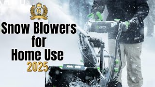 Best 6 Snow Blowers That Will CHANGE Your Winter Experience in 2025 [upl. by Robinette]