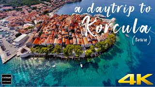 Korčula 2022  A daytrip to the old town [upl. by Adnylam80]