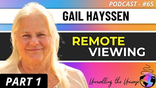 Renowned Psychic Gail Hayssen on REMOTE VIEWING working with Dr Dean Radin amp Russell Targ amp more [upl. by Yelda]