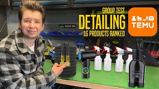 TEMU Detailing Haul Honest Review amp Practical Test  Review Wednesdays 🌟 [upl. by Yelime138]