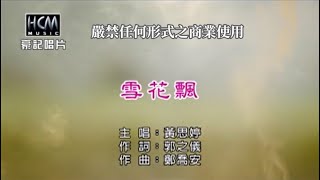 黃思婷雪花飄【KTV導唱字幕】 [upl. by Lachance]