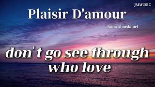 Nana Mouskouri Sings quotPlaisir damourquot  Timeless Love Song  JMMUSIC [upl. by Eidolem]