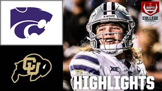 Kansas State Wildcats vs Colorado Buffaloes  Full Game Highlights  ESPN College Football [upl. by Aimit]