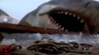 TOP 100 Scariest Horror Movie DeathsKills 25 Jaws [upl. by Timmi771]