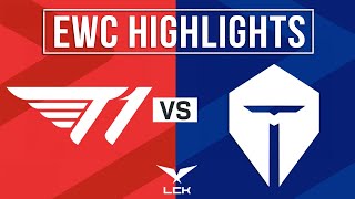 T1 vs TES Highlights ALL GAMES  EWC 2024 Grand Final  T1 vs TOP ESPORTS [upl. by Gabriello674]