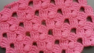 Puntos Nuevos Tejidos a Crochet Muestra 9 Tutorial Paso a PasoMantasCobija de Bebé [upl. by Trevor]