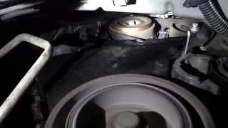 Peugeot 807 SR 20 04 EW10J4 RFN Timing Belt noise [upl. by Ahtelahs735]