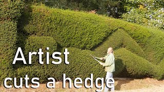 Richtig Hecke  schneiden ist keine Kunst  Eibe Taxus  Musik BY THE WAY  Armin Küpper [upl. by Abram992]